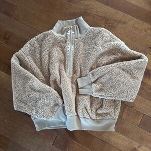 Sonoma Beige Sherpa Jacket
